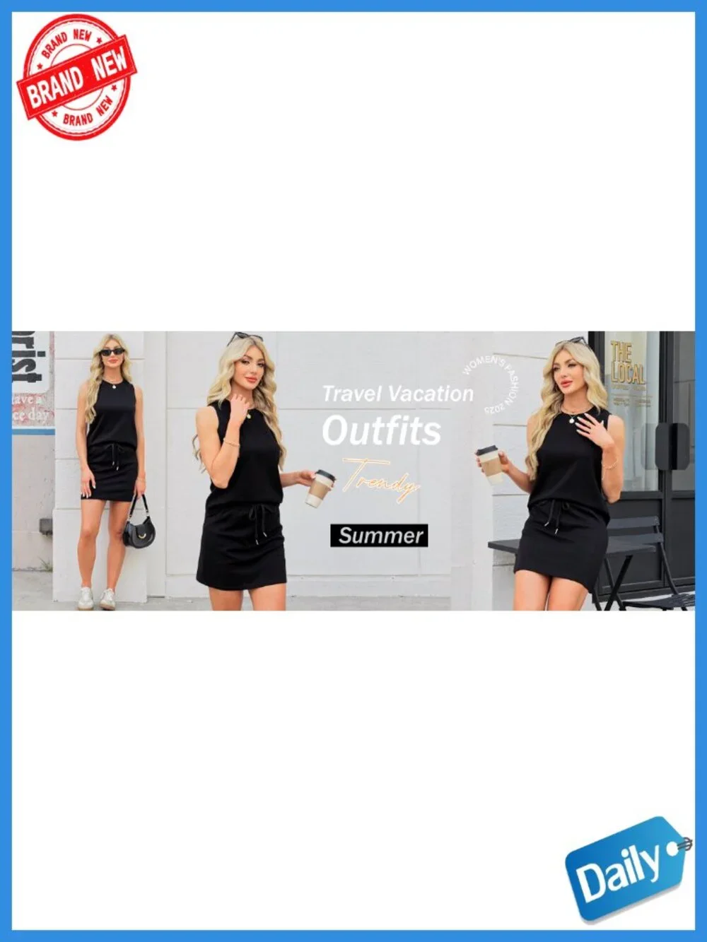 Women's 2-Piece Tennis Skirt Set Active Lounge Outfit